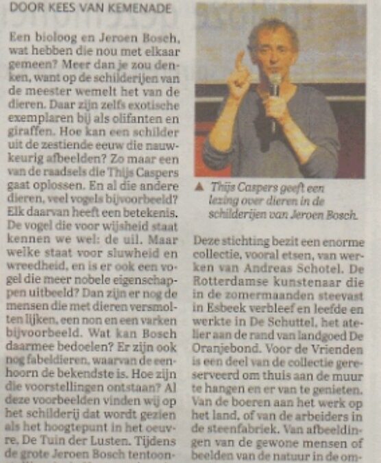 Jeroen Bosch in Esbeek