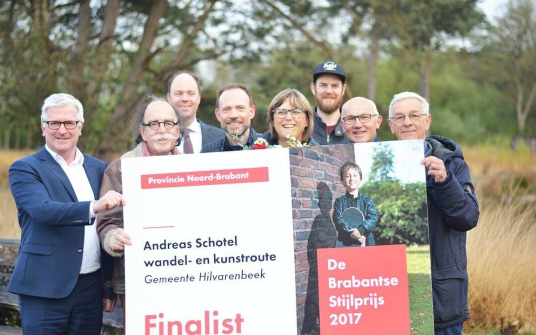 Andreas Schotel Wandel- en Kunstroute finalist van de Brabantse stijlprijs 2017