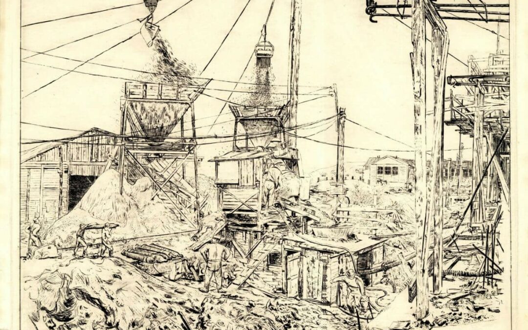 Tentoonstelling: Wederopbouw Rotterdam. Aquarellen, etsen en schetsen van Andreas Schotel (1896-1984)