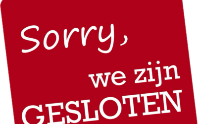 sluiting café schuttershof en museum op maandag 8 juni 2026