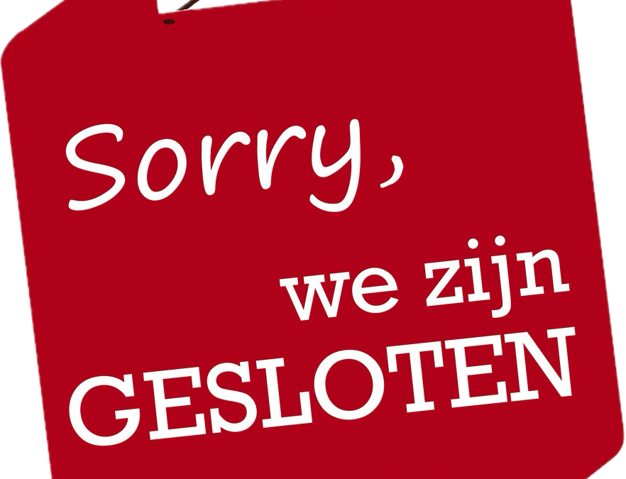 sluiting café schuttershof en museum op maandag 8 juni 2026